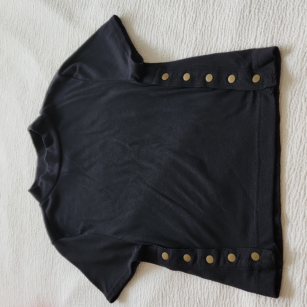 Free people mock neck crop top!
